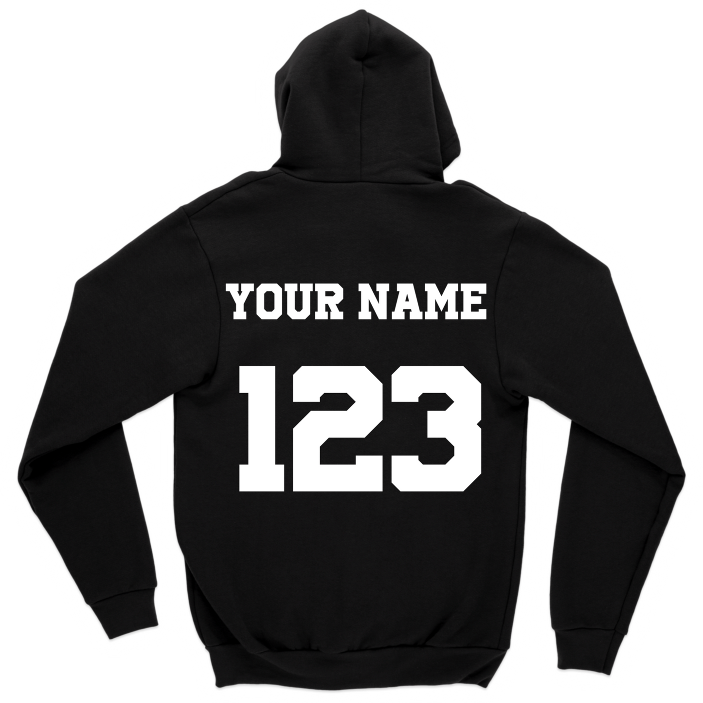 Hoodie Name & Number
