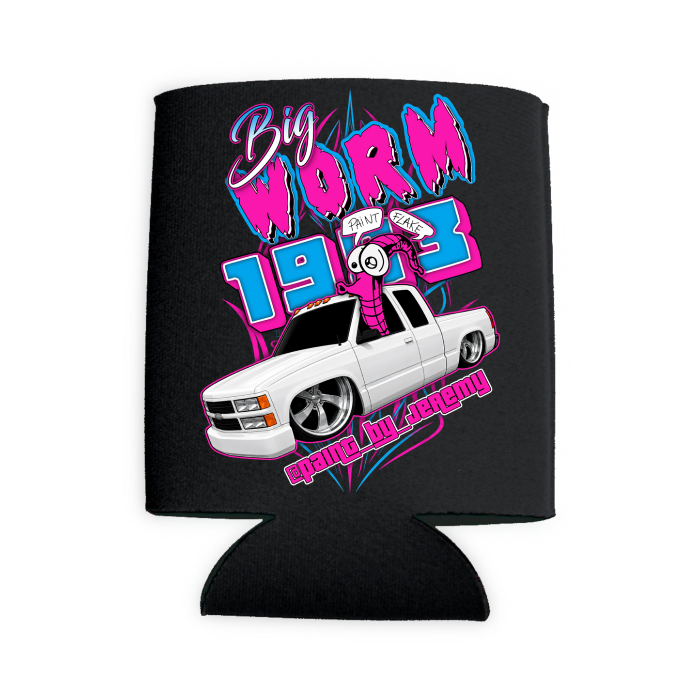 Big Worm V2 Koozie