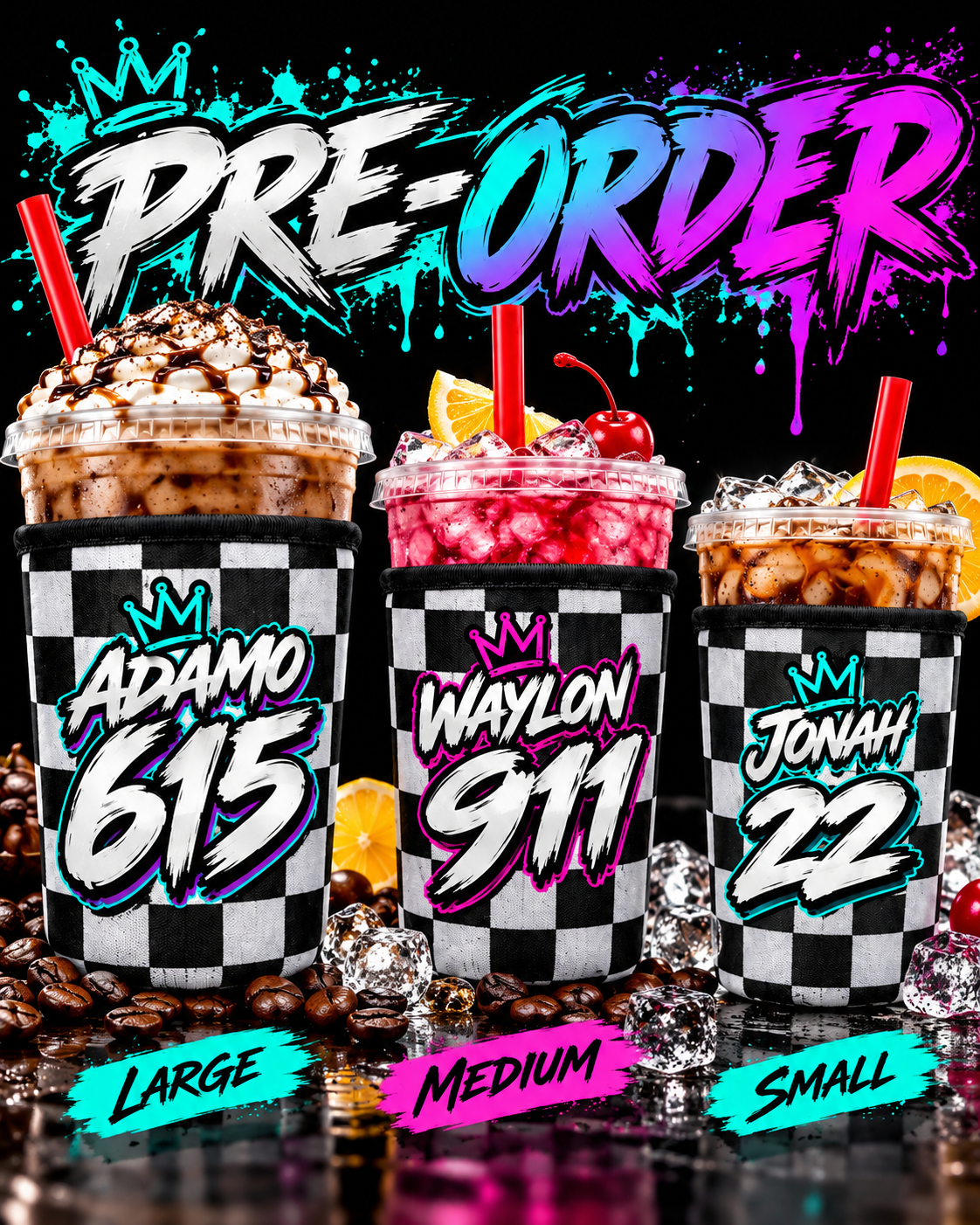 Pre-Order Koozie (S,M,L)