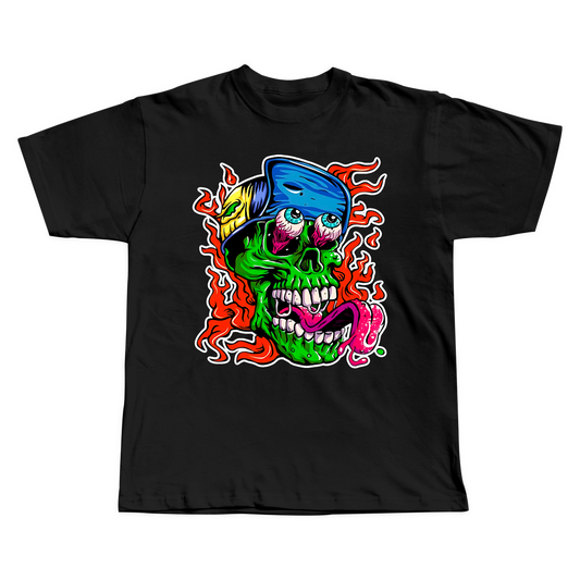Green Skull T-Shirt