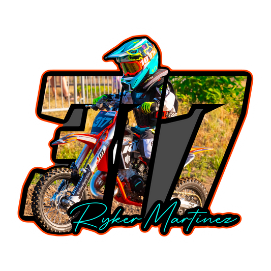 Ryker Martinez 3” Sticker