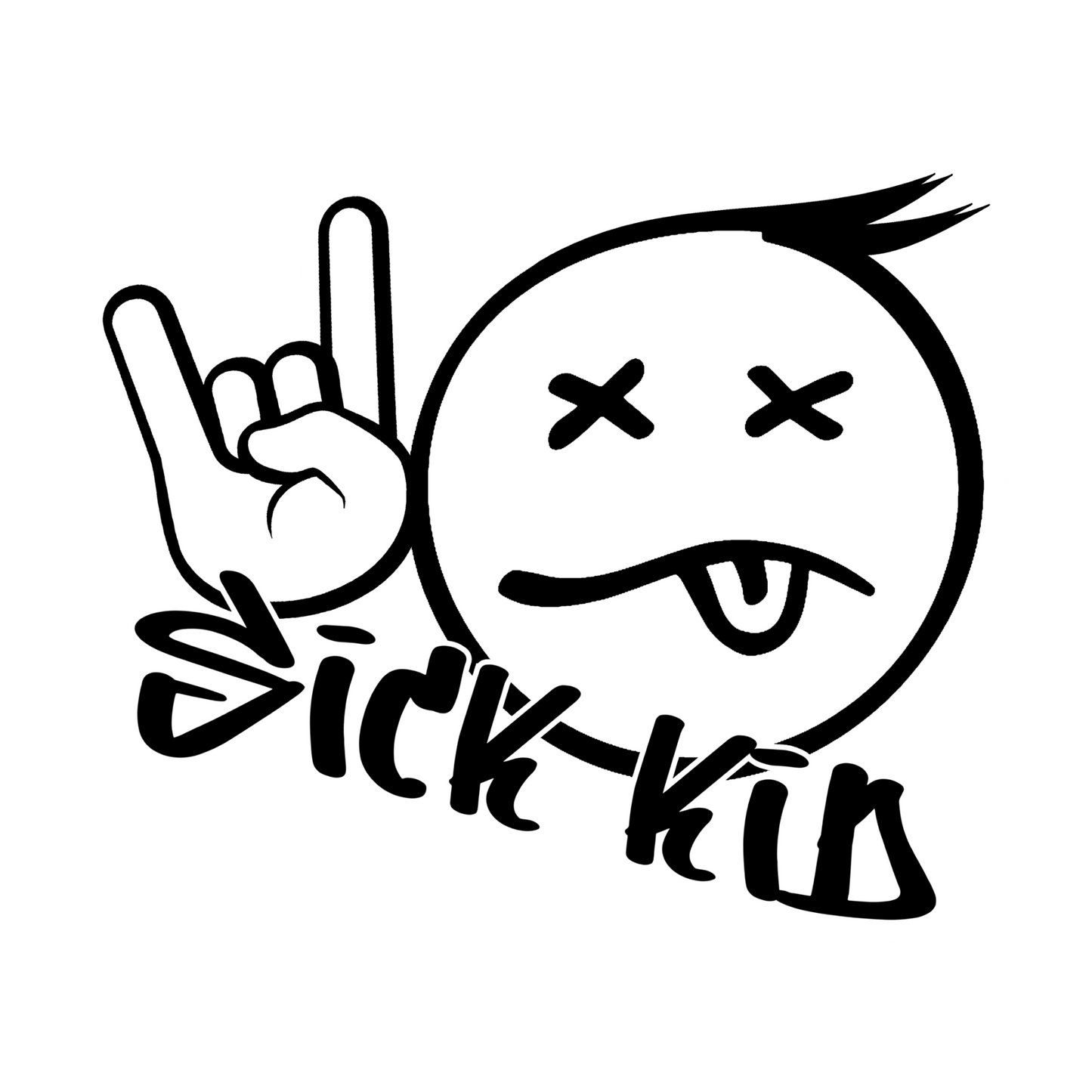Sick Kid 3” Sticker