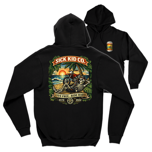 Live Free Ride Hard Hoodie