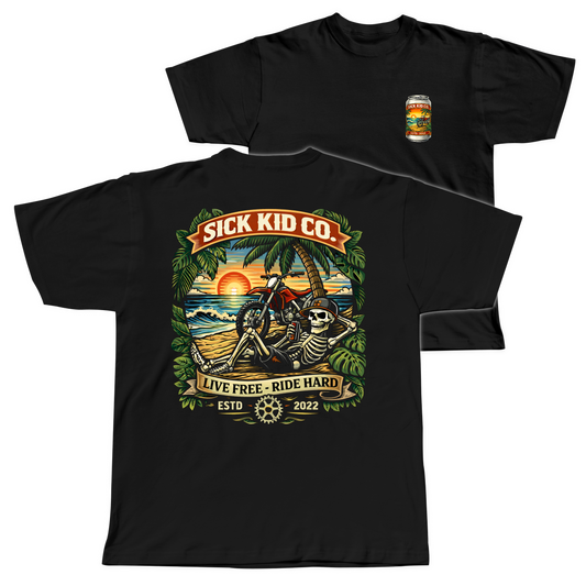 Live Free Ride Hard T-Shirt
