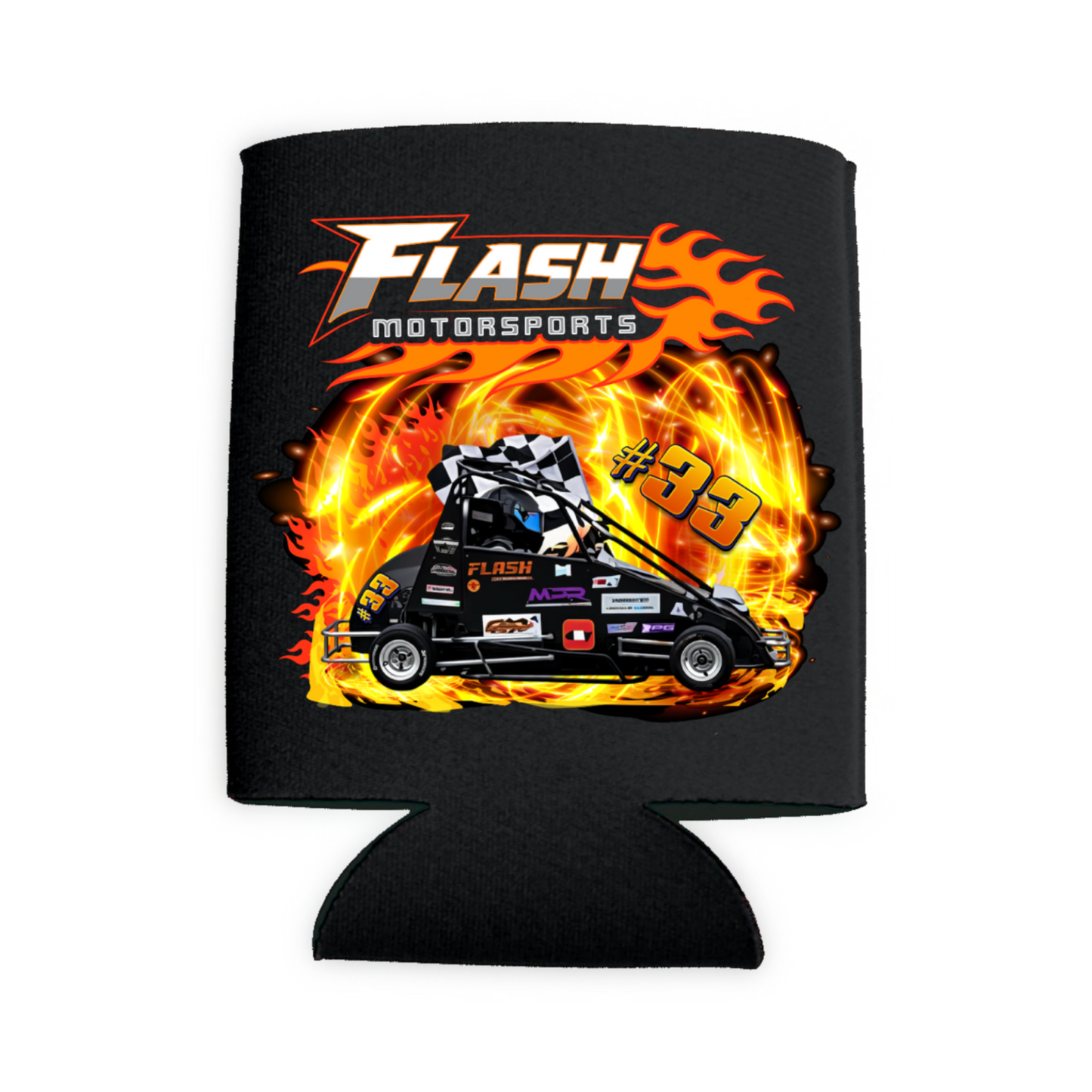 Flash Motorsports Koozie
