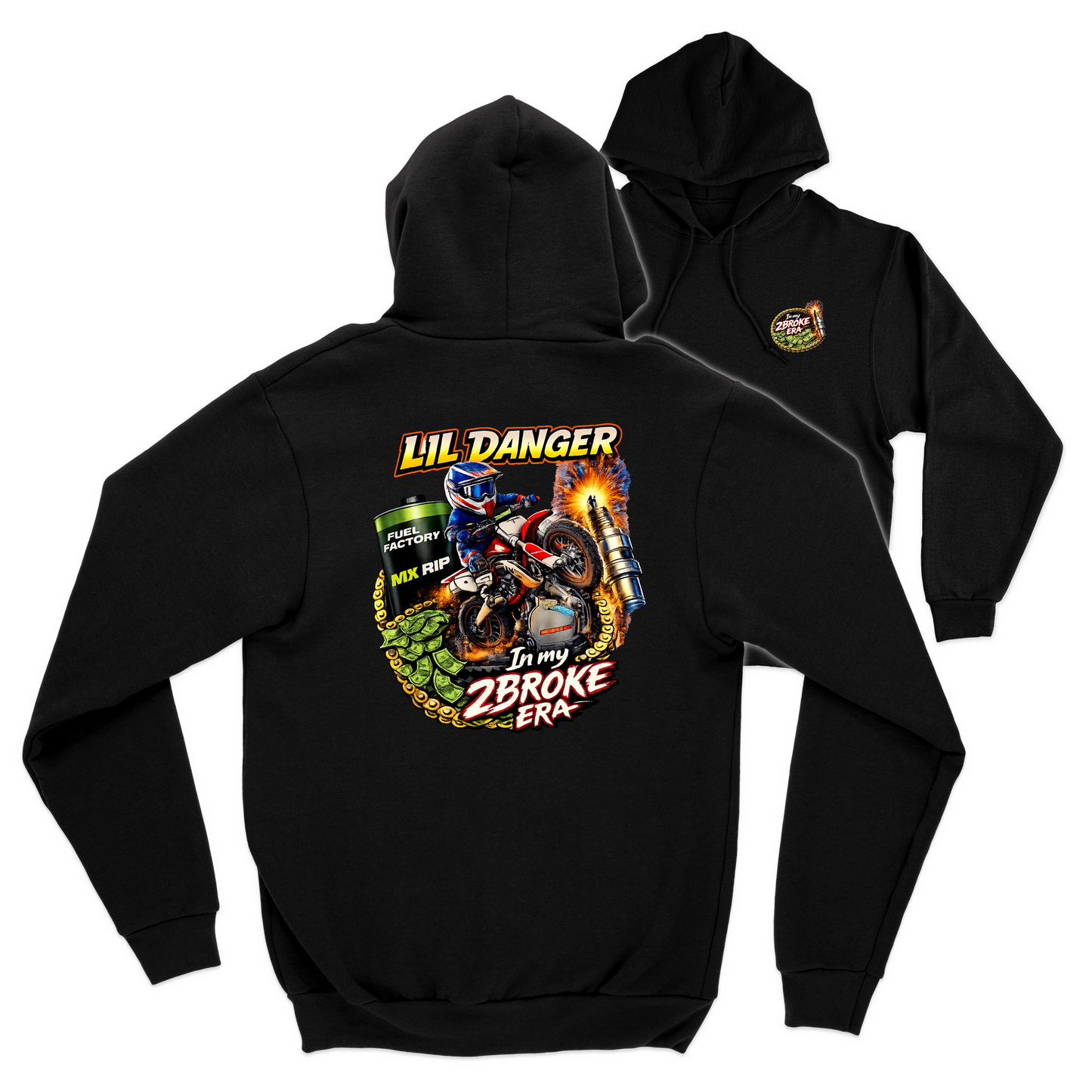 2-Broke Hoodie