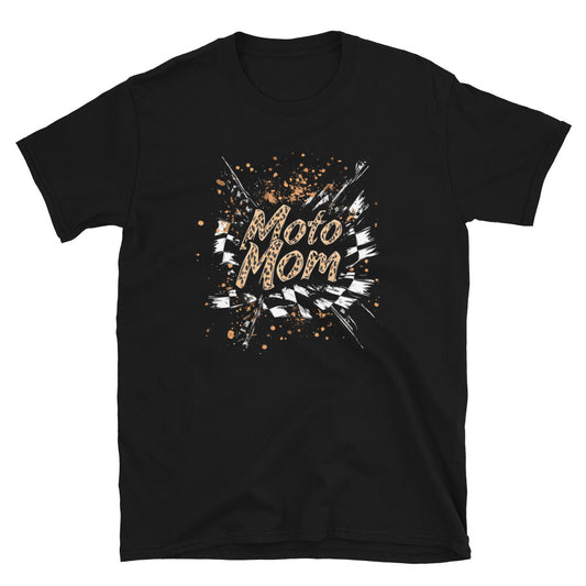 Moto Mom Cheetah T-Shirt (Adult)